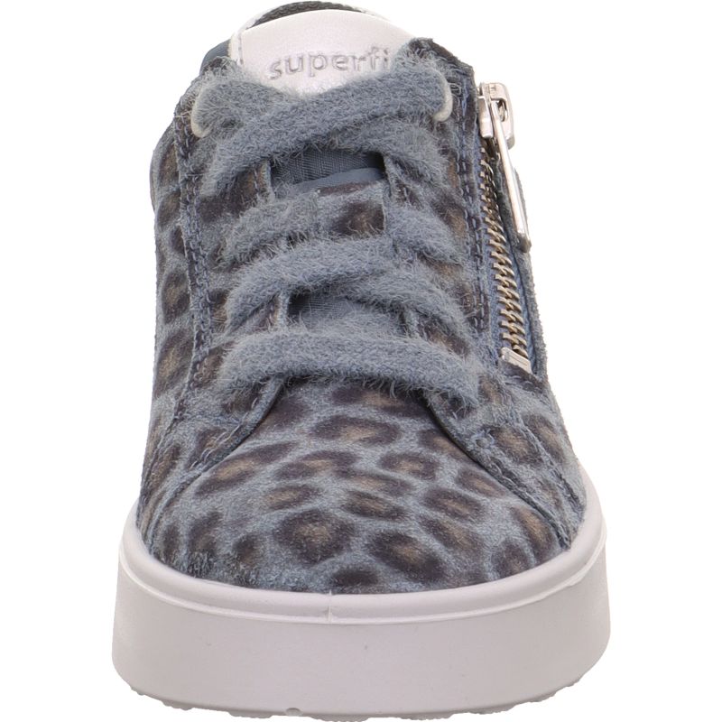 Superfit STELLA Sneakers low - Material: Leather/Textil in Blue