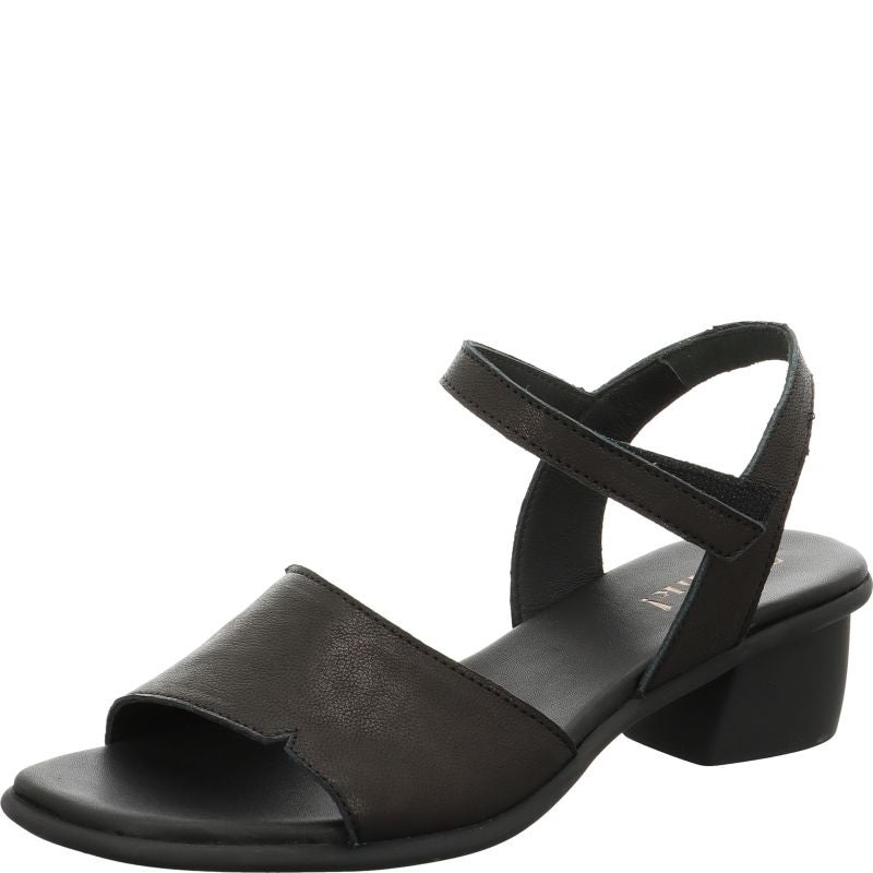Think! VIVI Damen Sandalette - Material: Leder in Schwarz