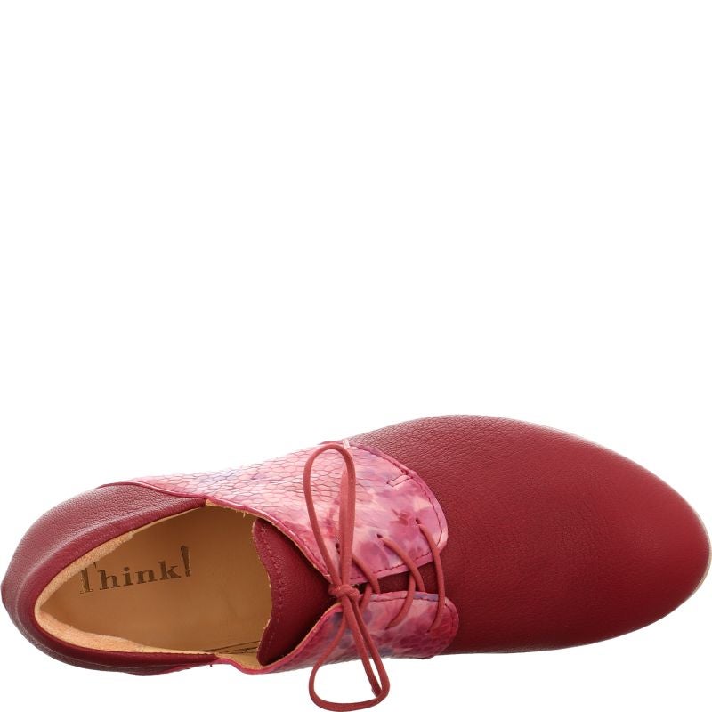Think GUAD2 Woman  - Material: Leather in Red