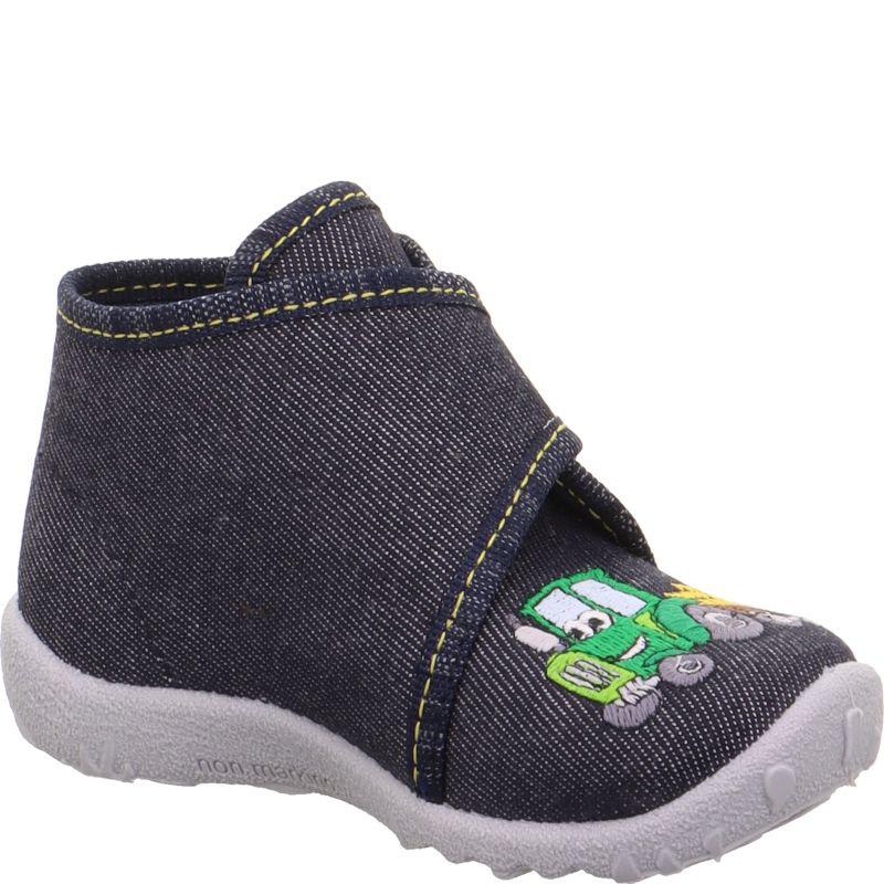 Superfit SPOTTY Girls Slipper - Material: Textile in Blue