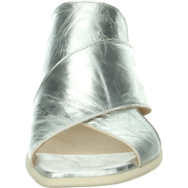 Think VIVI Mules - Material: Leather in Metallic