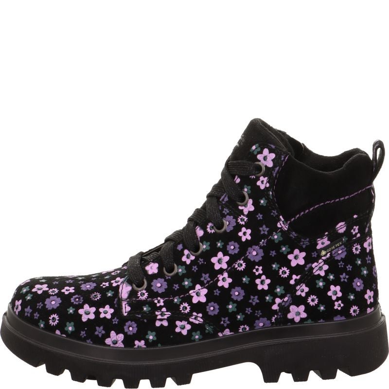 Superfit ABBY NOVA Mädchen Boots - Material: Leder/Textil in Schwarz