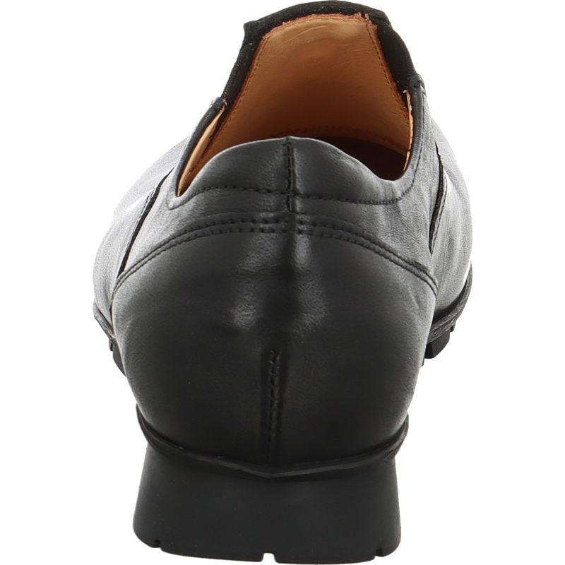 Think MENSCHA Woman Slipper - Material: Leather in Black