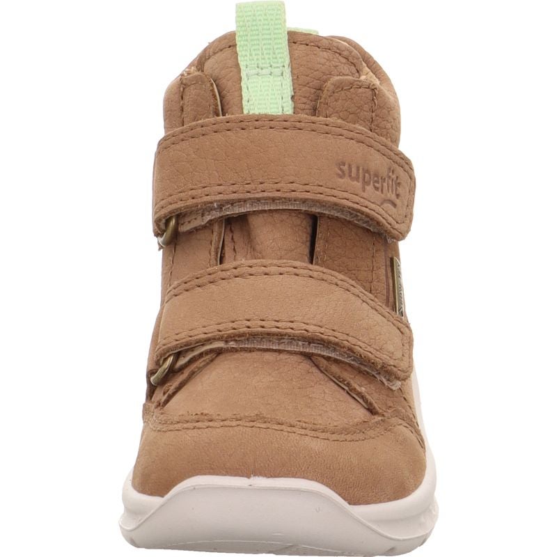 Superfit BREEZE Boys Sneakers high - Material: Leather in Brown