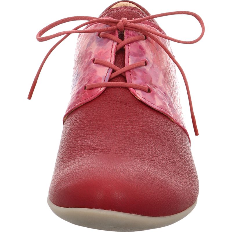 Think GUAD2 Woman  - Material: Leather in Red