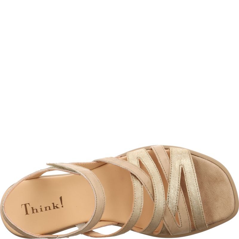 Think VIVI Woman  - Material: Leather in Beige