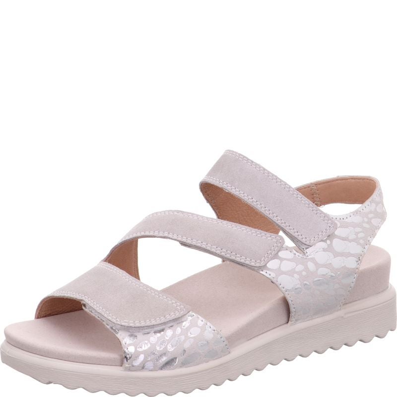 Legero MOVE Damen Sandale - Material: Leder in Grau