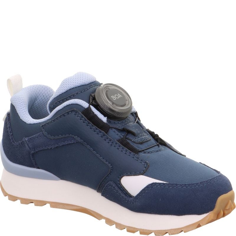 Superfit DASH  - Material: LederSonstigesMaterialTexti in Blue