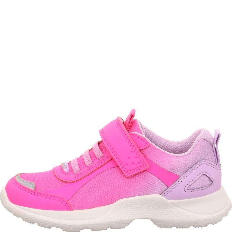 Superfit RUSH Sneakers low - Material: TextilSonstigesMaterial in Pink
