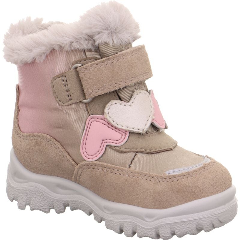 Superfit HUSKY+ Girls Boot - Material: Leather/Textil in Beige