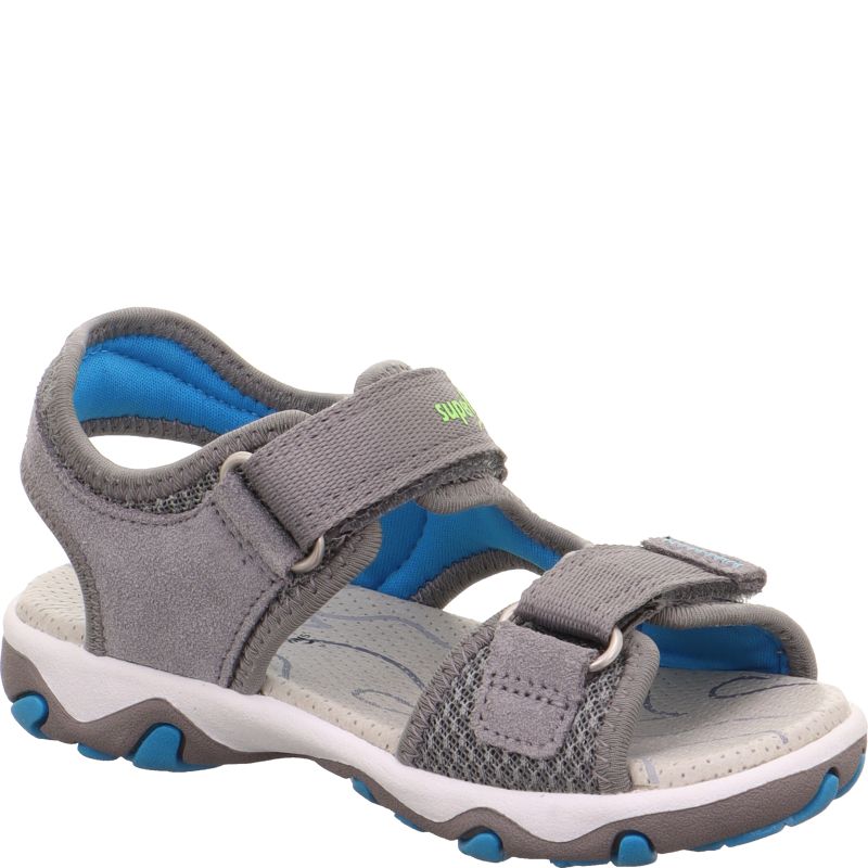 Superfit MIKE 3.0 Jungen  - Material: Leder/Textil in Grau