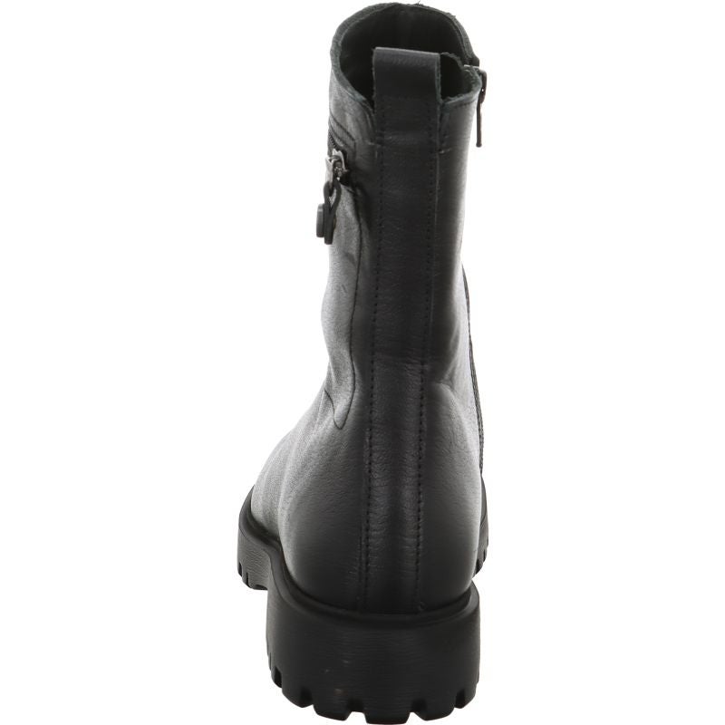 Think TRENTO Woman Ankle boot - Material: Leather in Black