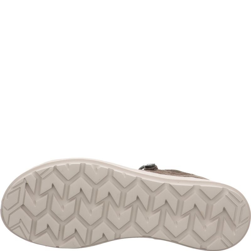 Think! COMODA Damen Schnürschuh - Material: Leder in Grau