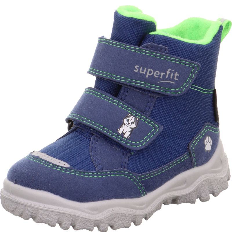 Superfit HUSKY1 Unisex | Boys Boot - Material: Textile in Blue