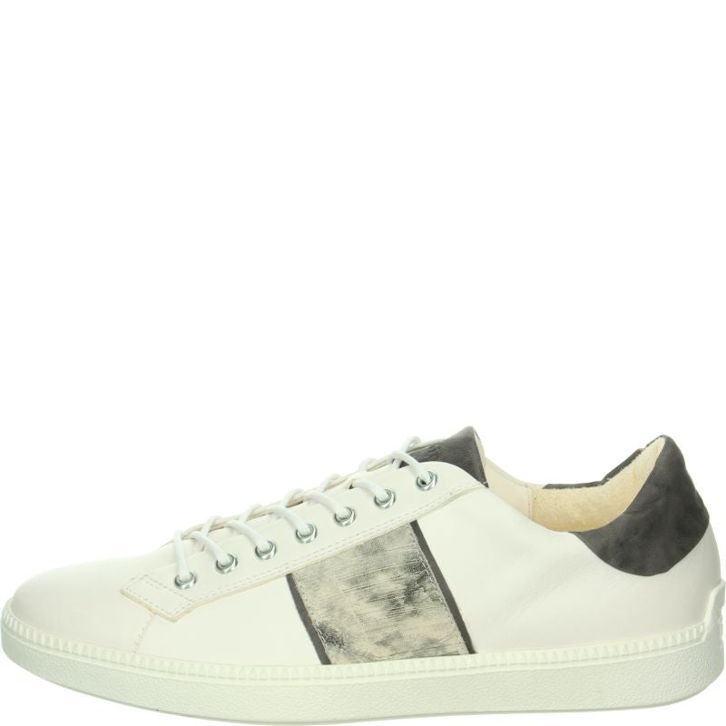 Think TURNA MEN Men  - Material: Leather in White