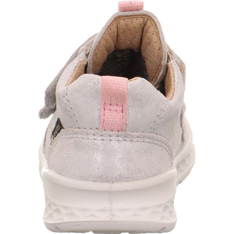 Superfit BREEZE Girls Sneakers high - Material: Leather in Metallic