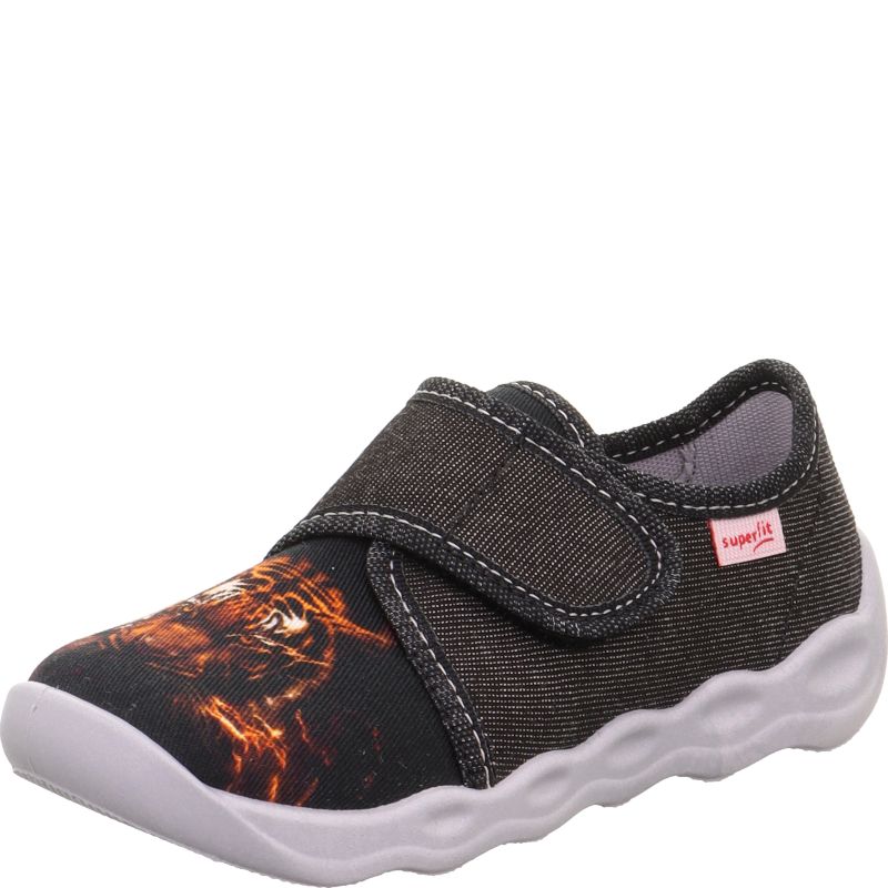 Superfit BUBBLE Boys Slipper - Material: Textile in Grey