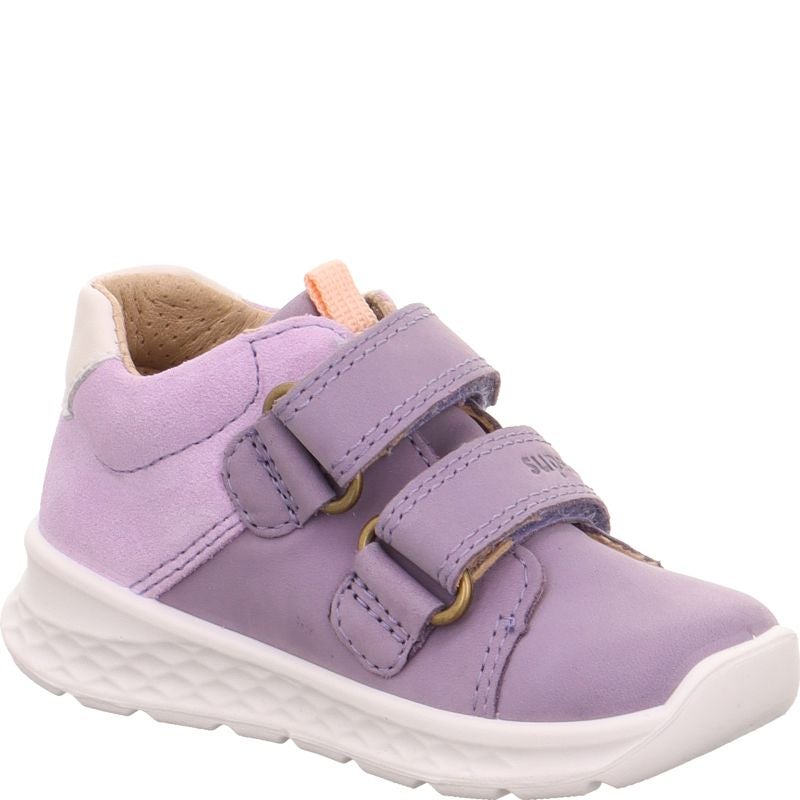 Superfit BREEZE Sneaker low - Material: Leder in Lila