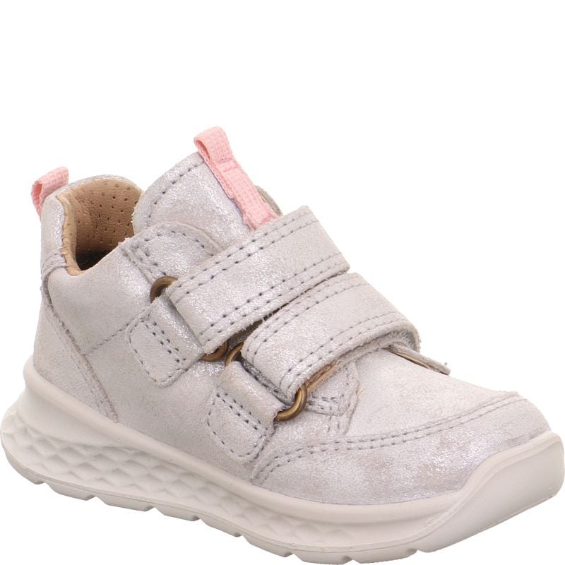 Superfit BREEZE Girls Sneakers high - Material: Leather in Metallic