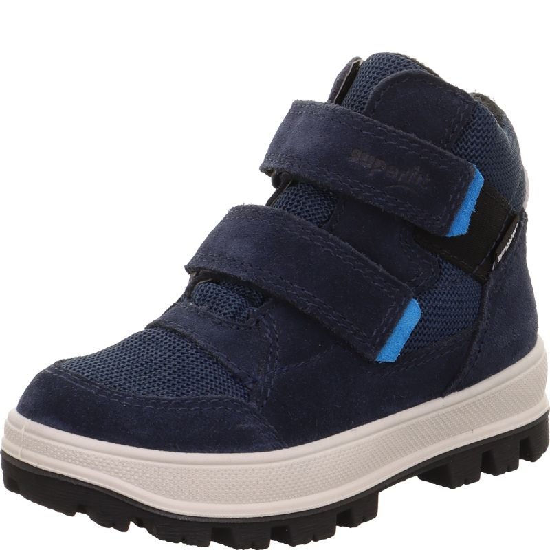 Superfit TEDD Boys Boot - Material: Leather/Textil in Blue