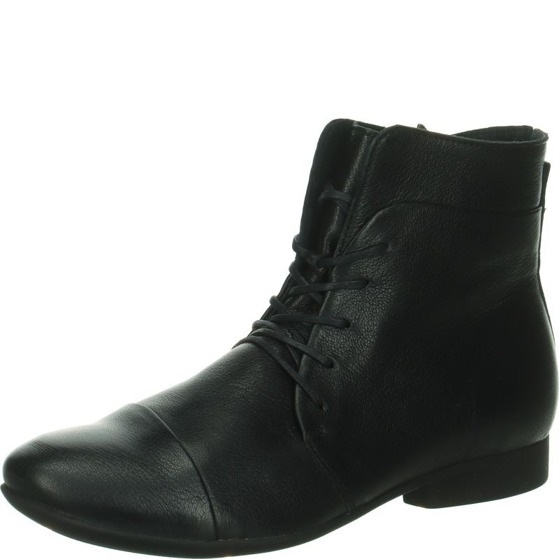 Think GUAD2 Ankle boot - Material: Leather in Black