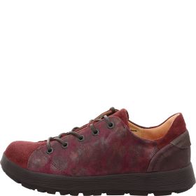 Think! COMODA Damen Schnürschuh - Material: Leder in Rot