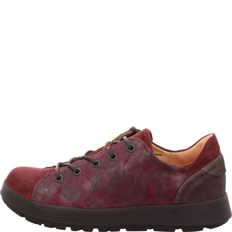 Think COMODA Woman Lace up shoe - Material: Leather in Red
