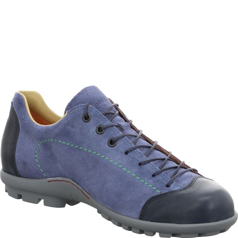 Think KONG HERREN Lace up shoe - Material: Leather in Blue