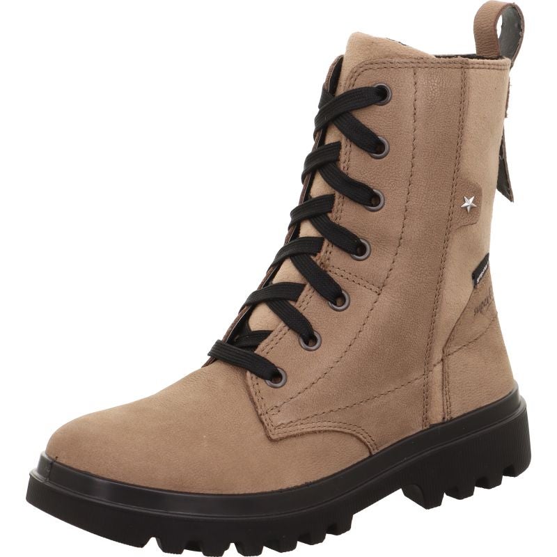 Superfit ABBY NOVA Mädchen Stiefel - Material: Leder/Textil in Braun