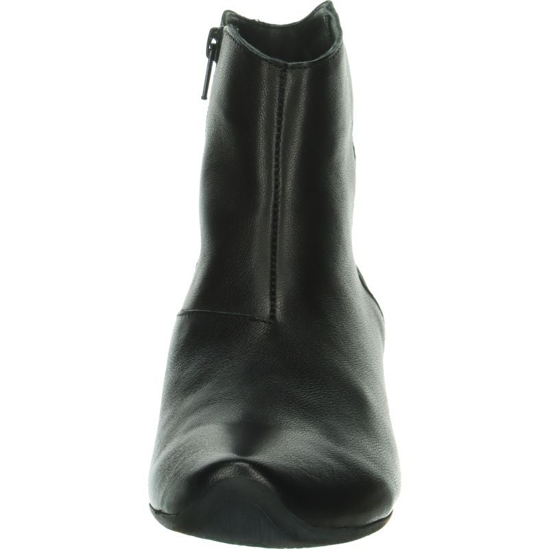 Think AIDA DAMEN Woman Ankle boot - Material: Leather in Black