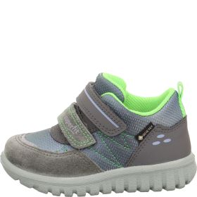 Superfit SPORT7 MINI Sneakers low - Material: Leder/Sonstiges Material/Texti in Green