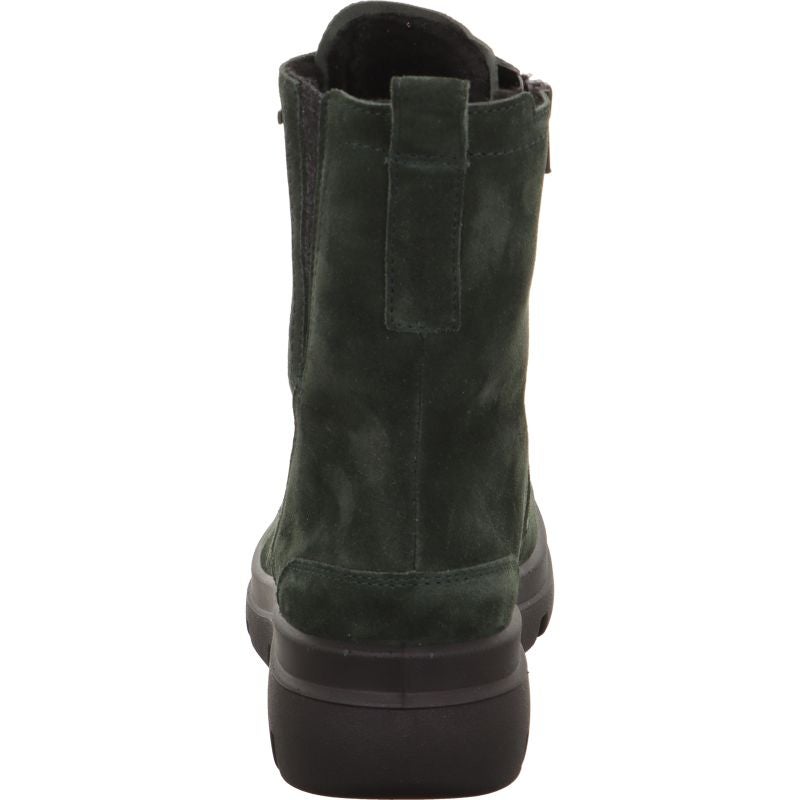 Legero ANGELINA Damen Schnürboots - Material: Leder in Grün