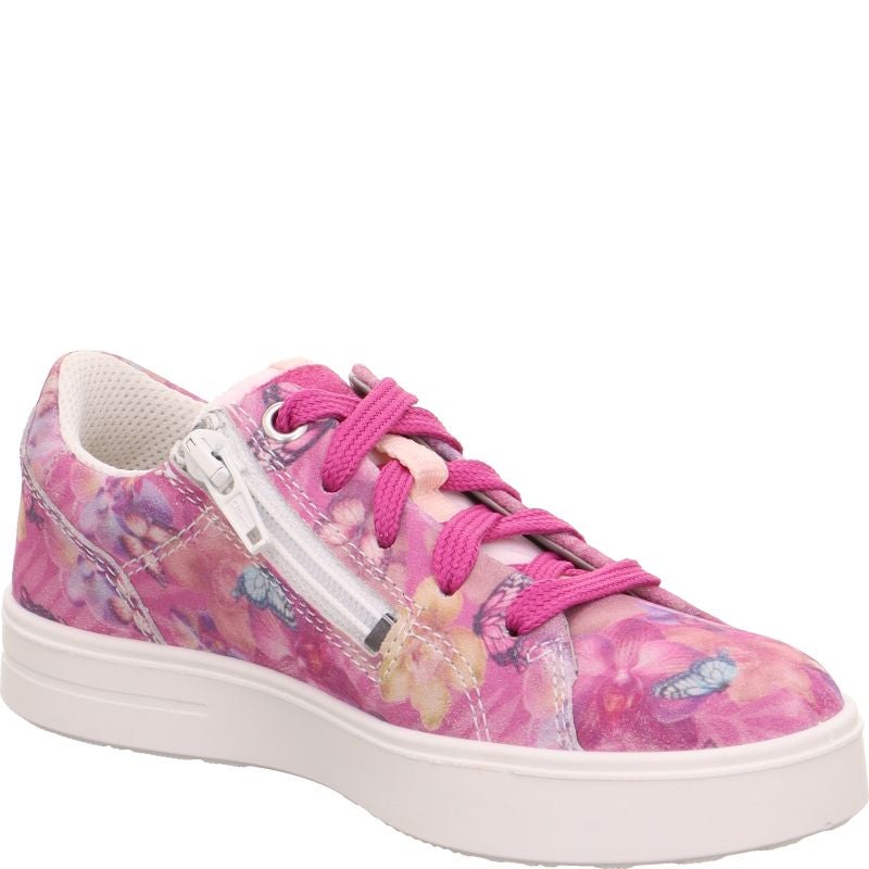 Superfit STELLA Sneakers low - Material: LederTextil in Pink