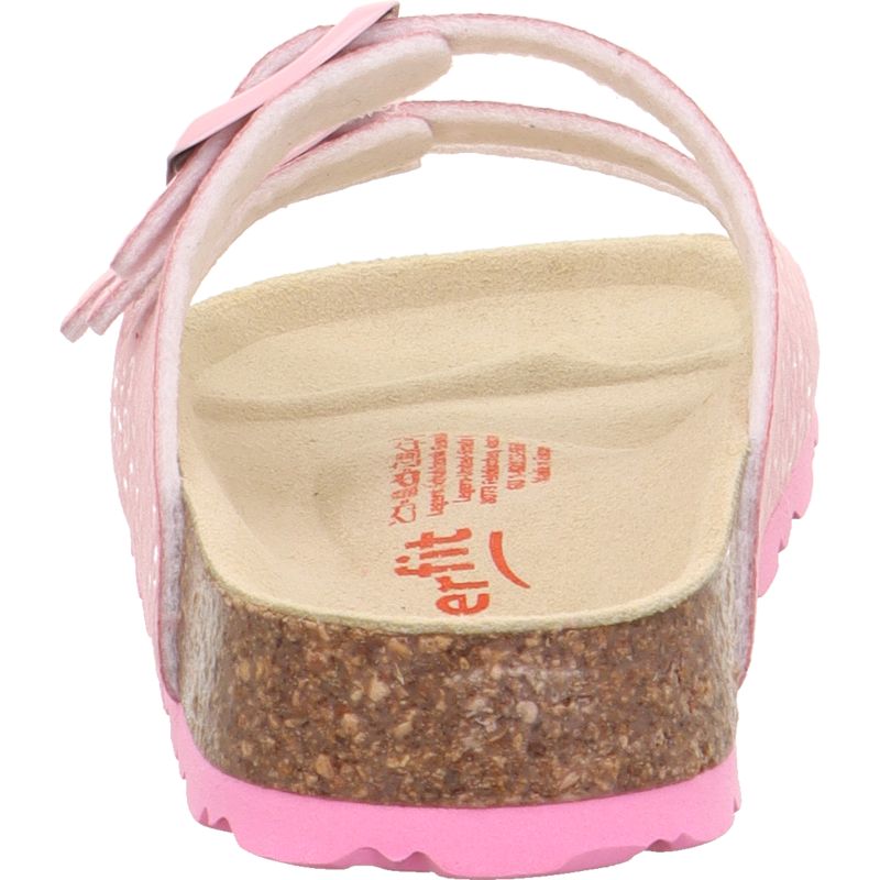 Superfit FUSSBETTPANTOFFEL Girls Slipper - Material: Sonstiges Material in Rose