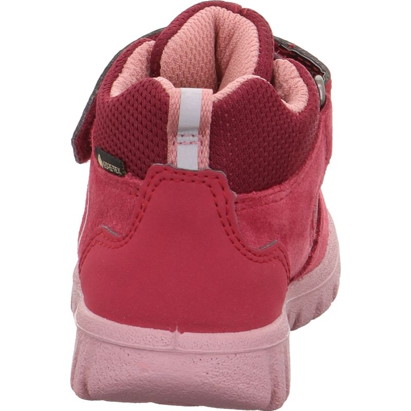 Superfit SPORT7 MINI Unisex | Girls Sneakers high - Material: Leder/Sonstiges Material/Texti in Red