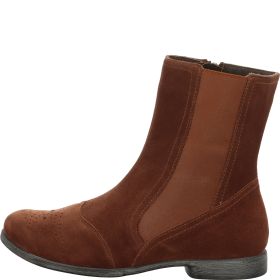 Think AGRAT Woman Ankle boot - Material: Leather in Brown