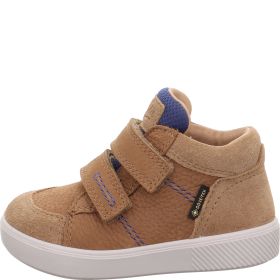 Superfit SUPIES Boys Sneakers high - Material: Leather/Textil in Brown