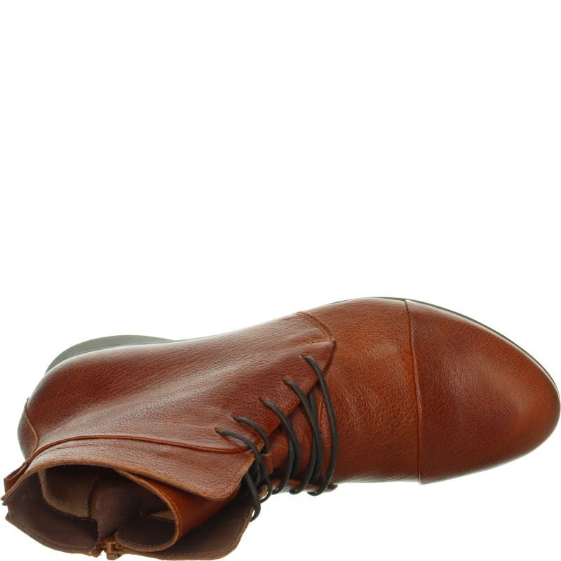 Think GUAD2 Woman Ankle boot - Material: Leather in Brown