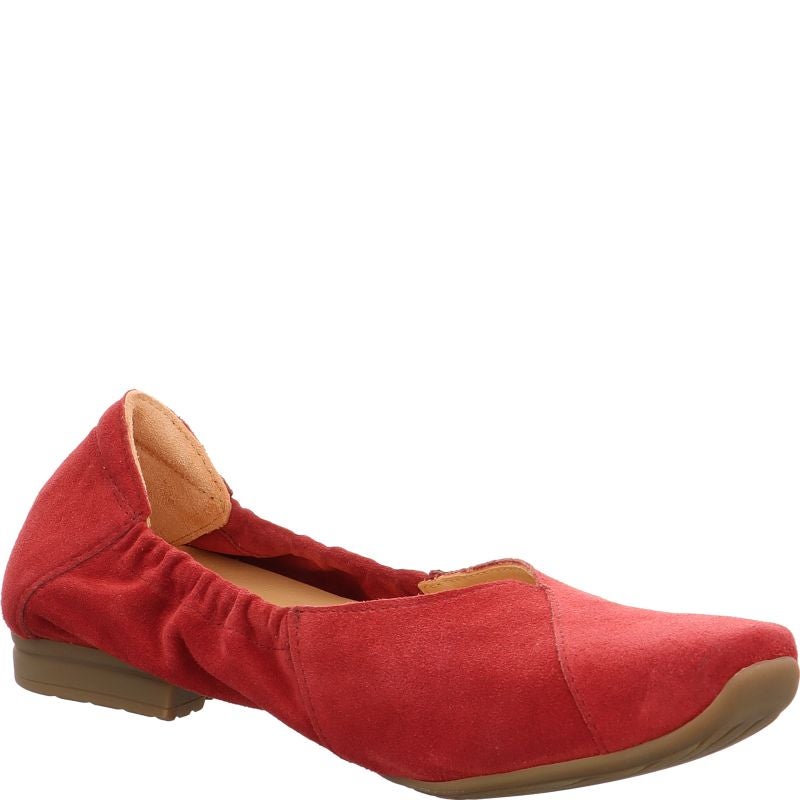 Think GAUDI Woman Ballerina - Material: Leather in Red