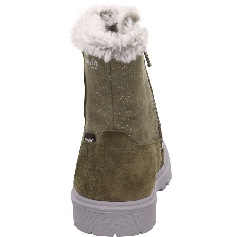 Superfit SPIRIT Girls Boot - Material: Leather/Textil in Green