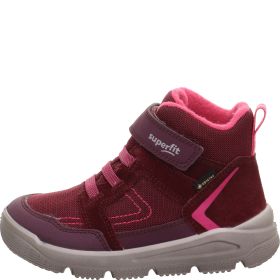 Superfit MARS Girls Boot - Material: Leder/Sonstiges Material/Texti in Red