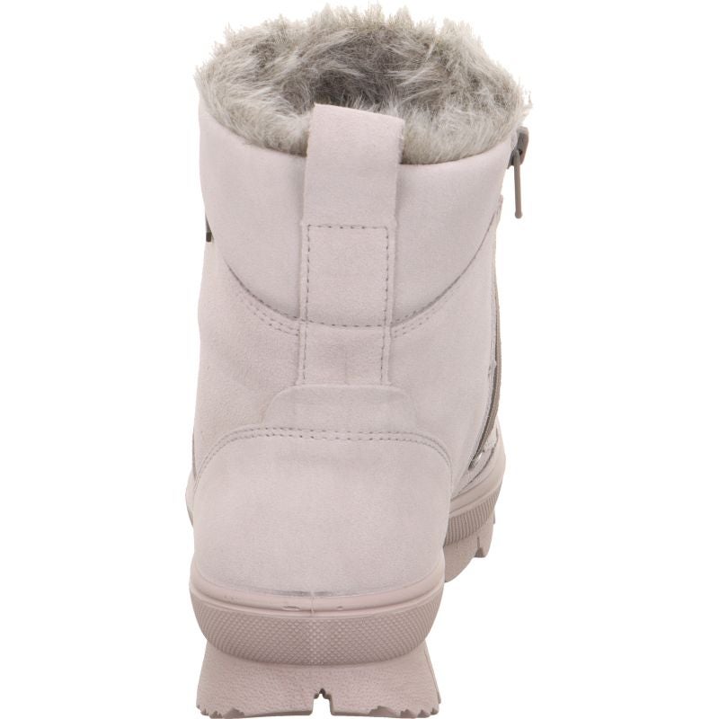 Legero NOVARA Damen Schnürboots - Material: Leder in Grau
