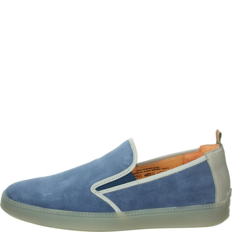 Think TURNA MEN Men  - Material: Leather in Blue