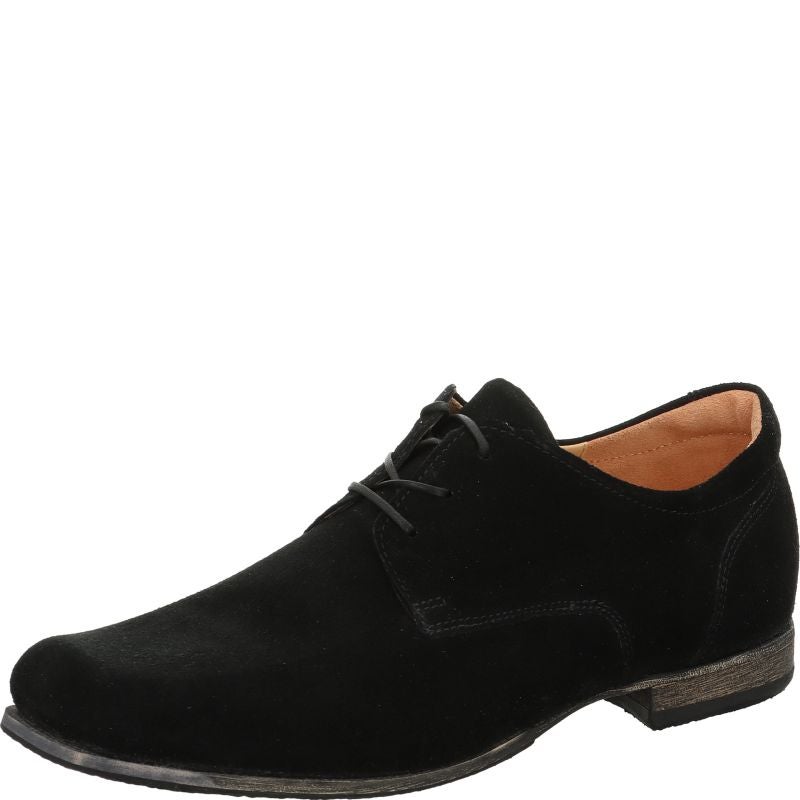 Think GURU Men Lace up shoe - Material: Leather in Black