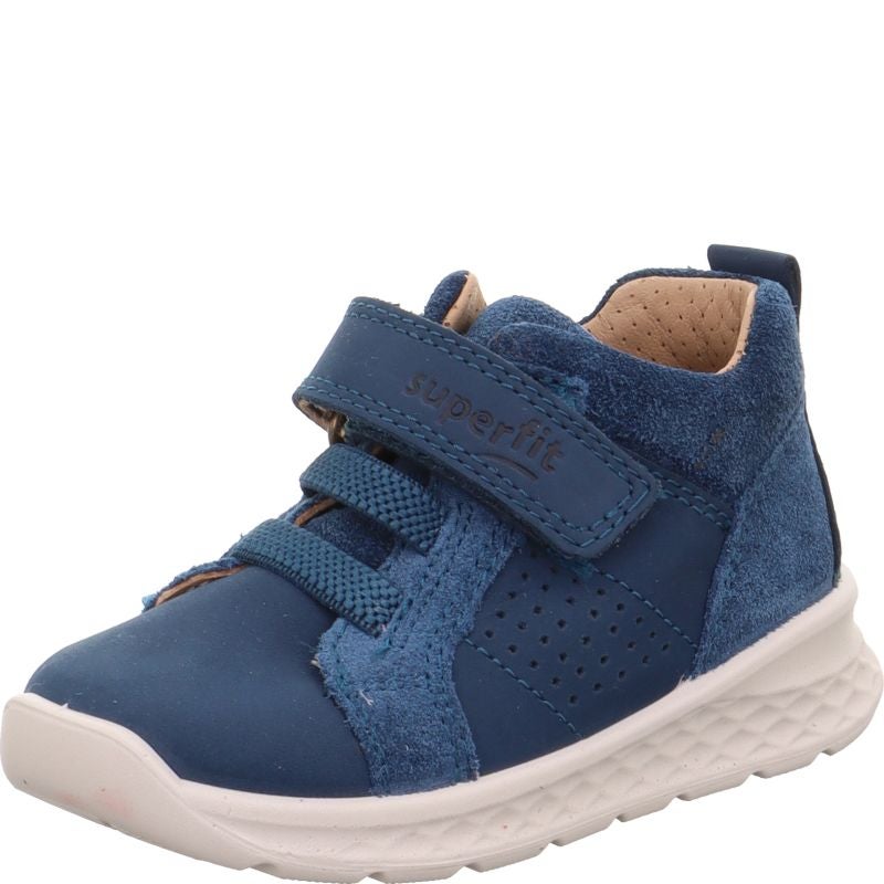Superfit BREEZE Unisex, Jungen Sneaker low - Material: Leder in Blau
