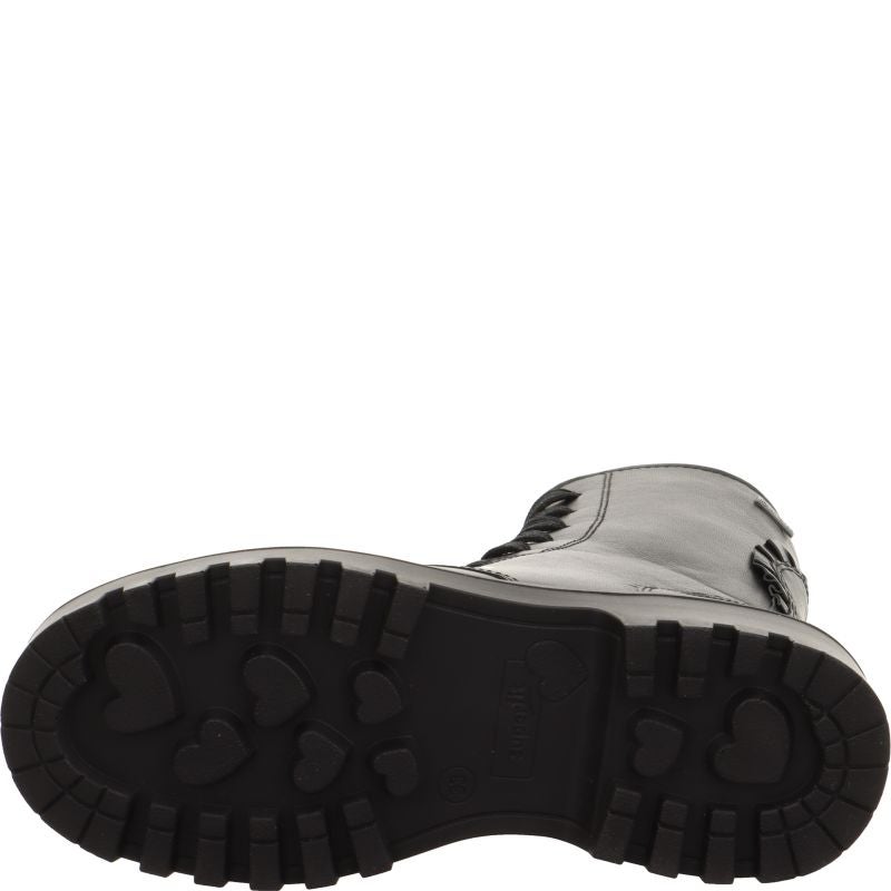 Superfit ABBY Girls Boot - Material: Leather in Black