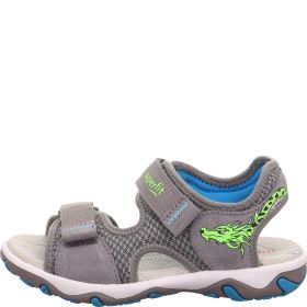 Superfit MIKE 3.0 Jungen  - Material: Leder/Textil in Grau