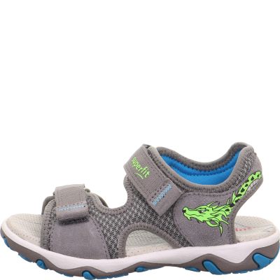 Superfit MIKE 3.0 Jungen  - Material: Leder/Textil in Grau