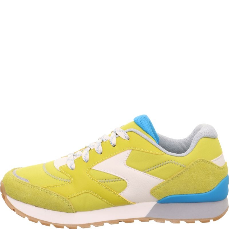 Superfit DASH Sneakers low - Material: LederSonstigesMaterialTexti in Yellow
