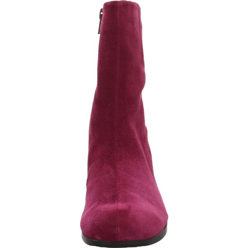 Think NANI Woman Ankle boot - Material: Leather in Purple